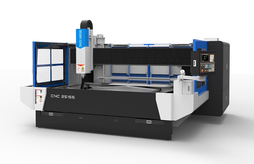What are the types of glass edge grinding machines