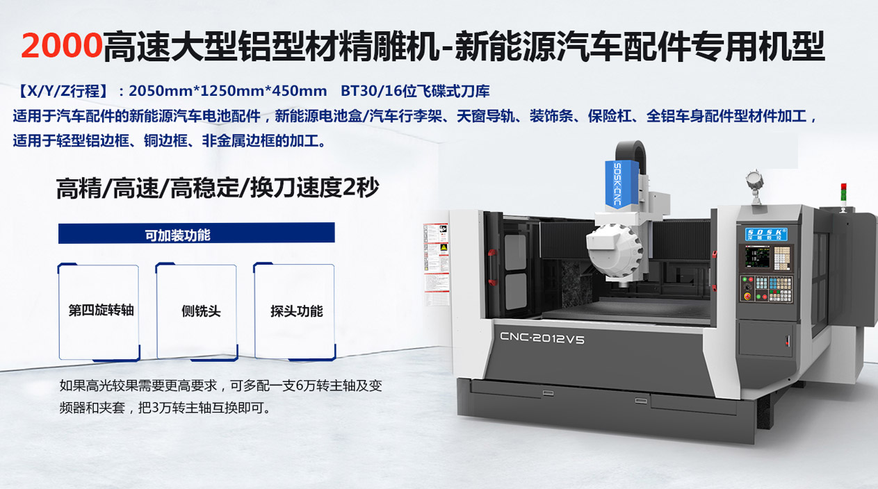 Large profile precision carving machine 2515V5-BT30 CNC machine tool